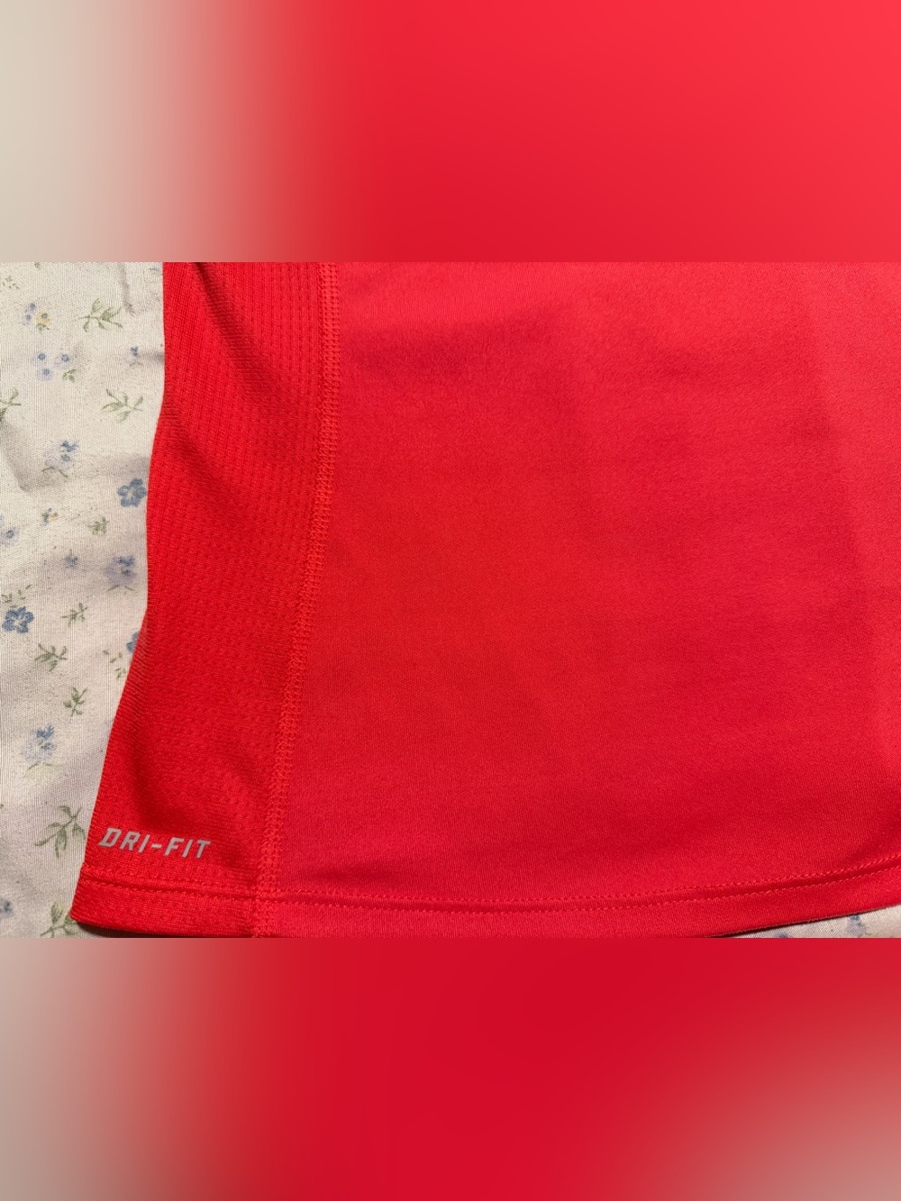 Nike red/gray tank top - Picture 6 of 6